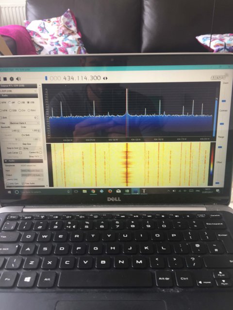 Example of using SDR#